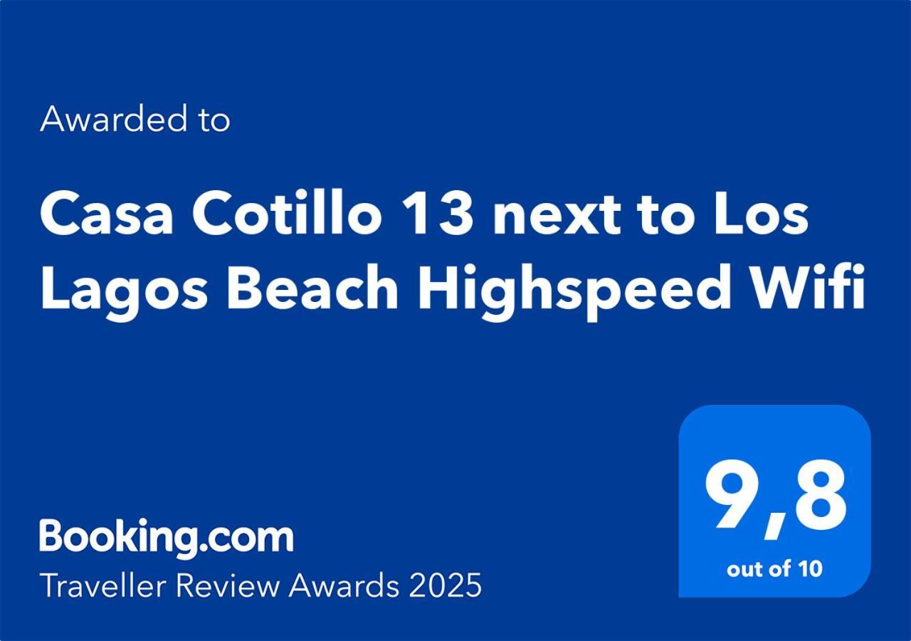 Casa Cotillo 13 Next To Los Lagos Beach Highspeed Wifi 外观 照片